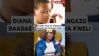 DIANA YALE NILIYOIGIZA KWENYE TANGAZO BAADAE NILIYAFANYA KWELI😜🥺 bongomovies diana globaltv [upl. by Akiem]