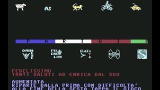 Parigi Dakar Review for the Commodore 64 by John Gage [upl. by Berry]