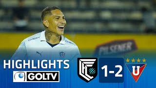 Cumbayá 1  2 Liga de Quito  GOLES  Liga Pro Ecuador [upl. by Aicila]