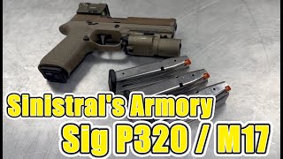 Sinistrals Armory  Sig P320M17 Post Mud Test [upl. by Irakab]