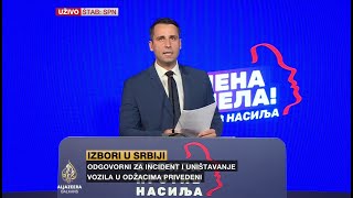 Srbija protiv nasilja Izgledna pobjeda u Beogradu [upl. by Ariaz880]