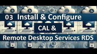 03 How to Install and Configure Remote Desktop Services CAL Server 2022 CAL rds rdp microsoft [upl. by Raycher]