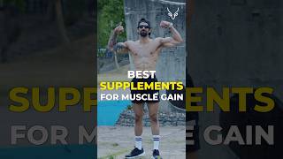 Top 3 Supplements To Gain Muscle Fast  💪 [upl. by Hadwyn]