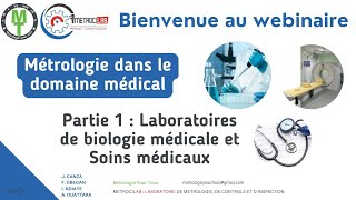 WEBINAIRE METROLOGIE MEDICALE [upl. by Hcirdeirf312]