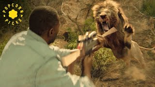 Fight Against The Lion Idris Elba  Beast [upl. by Nnylrac]