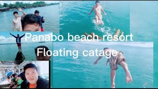 panabo beach resort floating catage [upl. by Ariem802]