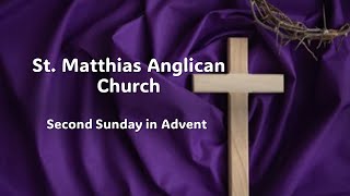 St Matthias Anglican Church Barbados Second Sunday of Advent [upl. by Bruce791]