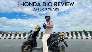 Honda Dio Review After 3 Years  20000 kms [upl. by Tegan]