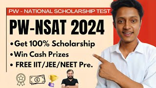 PWNSAT 2024  Physics Wallah National Scholarship Admission Test  For Class 6th to 12th amp Passed [upl. by Hillhouse885]