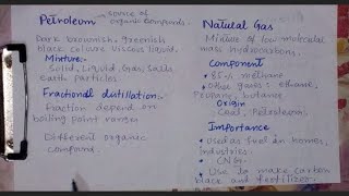 PetroleumNatural gasClass 10Chemistry [upl. by Moses]