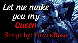 M4F ASMR Your Vampire King wants you [upl. by Aihsekat522]