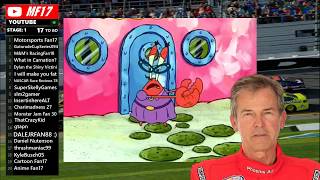 ▶ NASCAR Drivers portrayed by SpongeBob 5 Debut of the Shoutout Ticker [upl. by Nnyleak775]