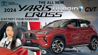 2024 TOYOTA YARIS CROSS 15 HYBRID CVT [upl. by Thirzia]