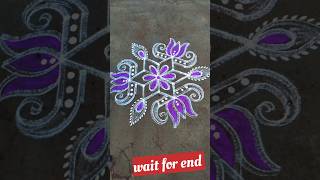 Easy rangoli designs for diwali easyrangoli easyrangolifordiwali rangoli shorts shortvideo Ary [upl. by Ijar]