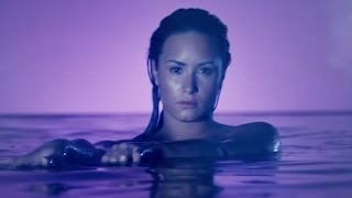 Demi Lovato Teases Wild quotNeon Lightsquot Music Video [upl. by Akins]