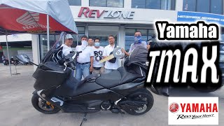 GETTING YAMAHA TMAX SPECS PRICE [upl. by Nalani872]