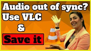 How to Sync Audio in VLC  Save it 2022 [upl. by Umeh756]