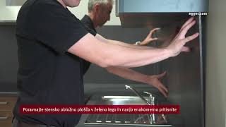 EGGER postforming delovne plošče  EGGER stenske obložne plošče  Obdelava in montaža [upl. by Av821]