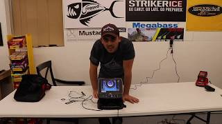 MarCum Technologies LX7 Sonar Fish Finder  Ice Fishing Gear Unboxing [upl. by Nnairret354]