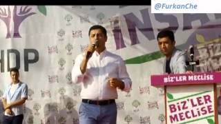 HDP Izmir mitingi Full Selahattin demirtas  Yiannis Bournous  Ertugrul kürkcü HD 23042015 [upl. by Sabba]