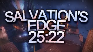 Salvations Edge in 25 Minutes Speedrun World Record 2522 [upl. by Siramaj536]