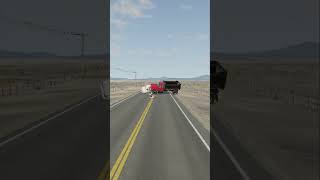 quotRealistic HighSpeed Highway CRAZY Crash  Beamng Boom  Shorts beamngdrive [upl. by Solitta907]