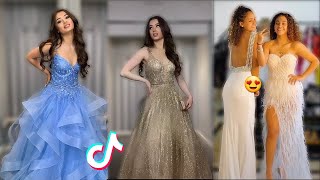 Amazing Prom Dresses Tiktok Compilation 👗 ✨️ [upl. by Lagasse580]