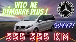 Problème démarrage Vito W447 mercedes [upl. by Wesle]