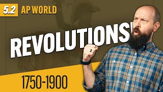 NATIONALISM and REVOLUTIONS 17501900 AP World History Review—Unit 5 Topic 2 [upl. by Herold62]