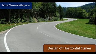 Horizontal Curve Design by Excel App in Two Minutes [upl. by Esekram]