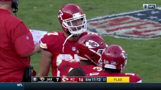 Travis Kelce Ejected for Throwing His Towel at the Ref  Jaguars vs Chiefs  NFL [upl. by Linad]