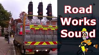 Road Works Sound Effect  Jack Hammer Road Drill Sounds [upl. by Nolyarg]