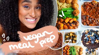 VEGAN MEAL PREP  Coeshi Vanderpuye [upl. by Ail]