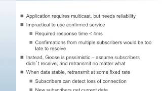 IEC 61850 Overview Part 7 GOOSE and Sampled Values [upl. by Goebel133]