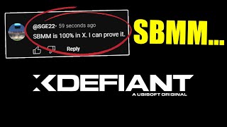 I cant believe it XDefiant has secret SBMM like Call of Duty 😔 [upl. by Ludvig]