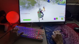 Testando o Novo Teclado Kumara PRO Switch Magnético no Fortnite  Review em Breve [upl. by Nibla]