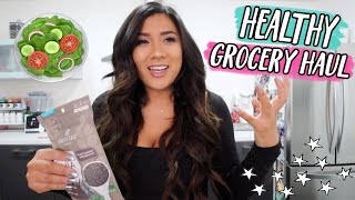 healthy foods to lose weight grocery haul Vlogmas Day 16 [upl. by Blount942]