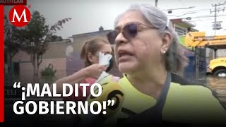 Cuautitlán bajo el agua Familias pierden todo por inundaciones y el gobierno los ignora [upl. by Oyam]