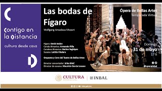 Las bodas de Fígaro de Mozart  Compañía Nacional de Ópera  México [upl. by Acnayb878]