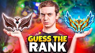 G2 Guess Your Rank In League Of Legends [upl. by Hanus]