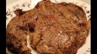 Drunken Ribeye Steak Recipe [upl. by Kcirdderf]