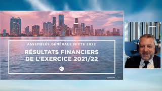 Assemblée générale 2022 de Wavestone [upl. by Einhpets]