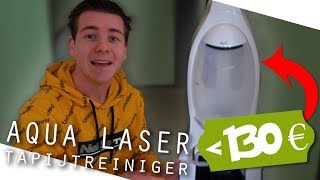 Aqua Laser  Tapijtreiniger  De Mening Van Davey Raaijmakers [upl. by Yorgos206]