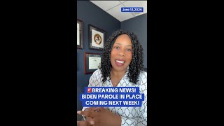 BREAKING NEWS Biden’s Parole for Spouses of US Citizens Coming Next Week 🚨 [upl. by Shuman]