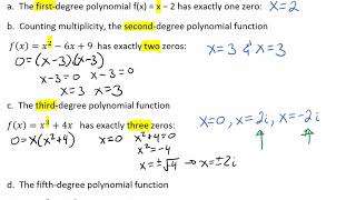 Fundamental Theorem of Algebra and Linear Factorization Theorem Video [upl. by Grim491]