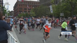 Amway River Bank Run 5K  700AM [upl. by Aisekal]