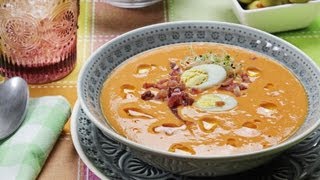 Salmorejo Cordobés con Aceite de Oliva Virgen Extra Ybarra [upl. by Swee619]