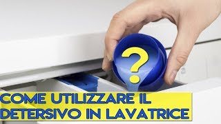 Detersivo per lavatrice DOVE SBAGLI [upl. by Valley]