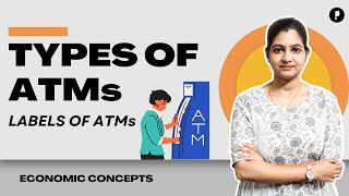 Types of ATM in India  Banking Awareness for All Exams  Indian Economy by Parcham Classes [upl. by Arretak752]