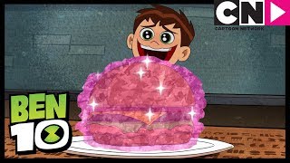 Ben 10 Español  El atrapagritos  Hamburguesa de Azúcar  Cartoon Network [upl. by Watts433]